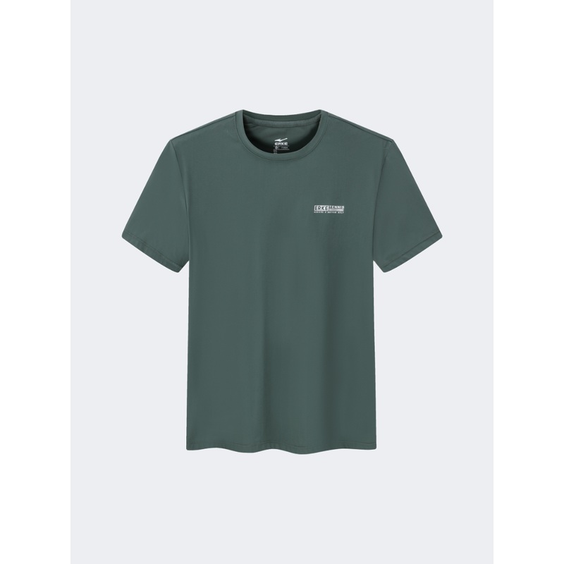 Erke Men Tennis T-Shirt Dark Green