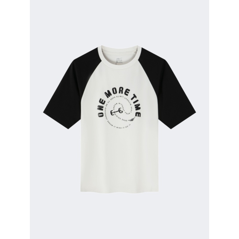 Erke Unisex Lifestyle T-Shirt Cheese White/Black