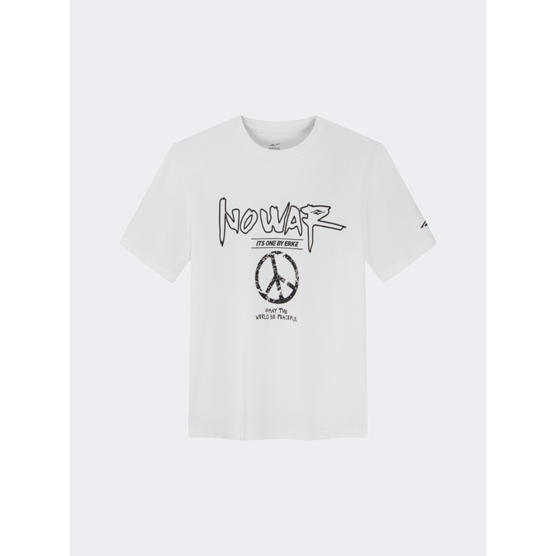 Erke Unisex Lifestyle T-Shirt White