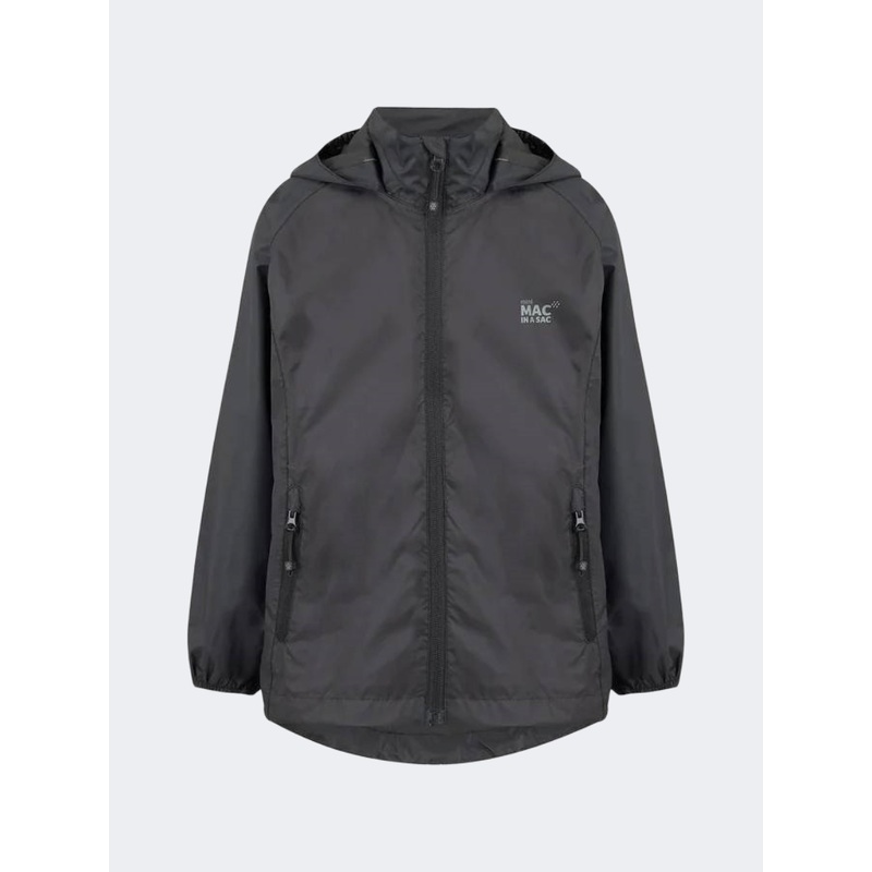 Mac In A Sac Origin Kids Performance Jacket Black
