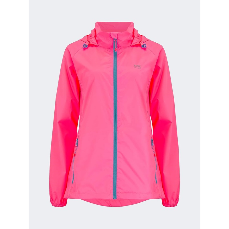 Mac In A Sac Origin Kids Performance Jacket Neon Pink