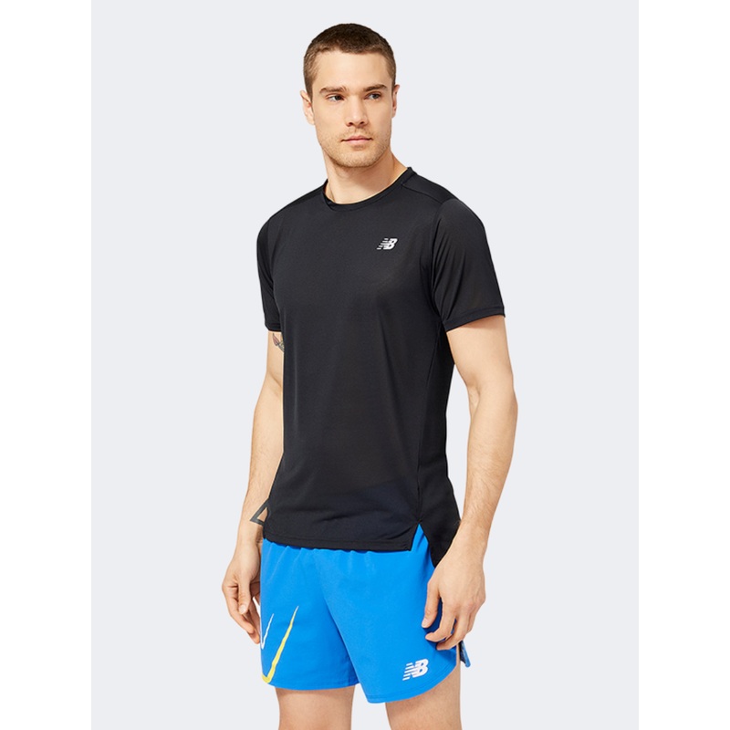 New Balance Accelerate Men Performance T-Shirt Black