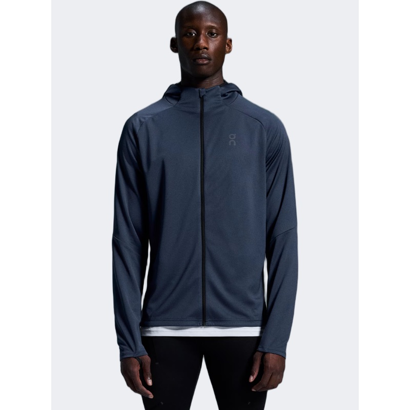 On Climate Men Running Hoody Midnight