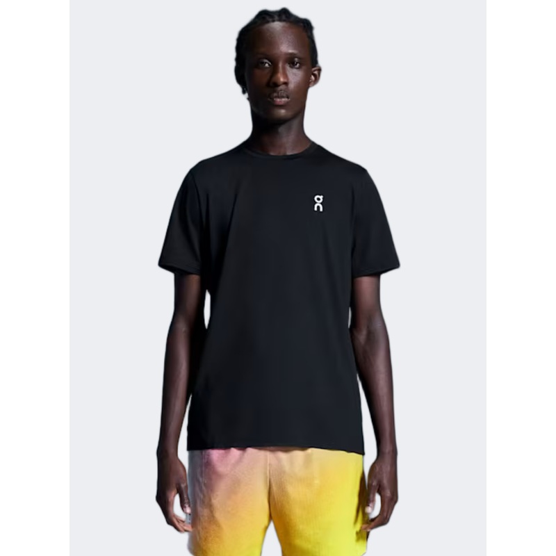 On Court Men Tennis T-Shirt All Black