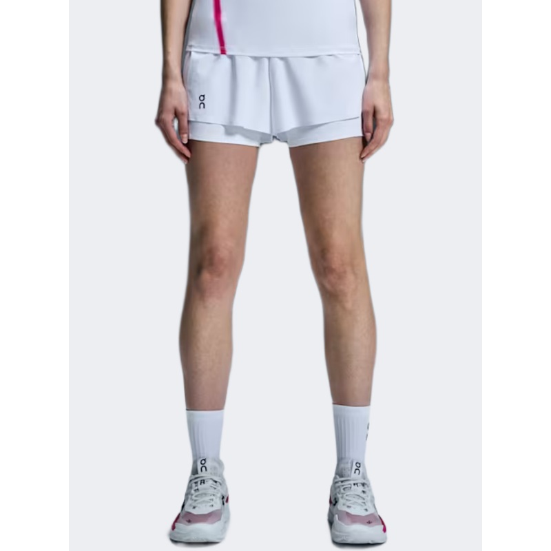 On Court Women Tennis Short White