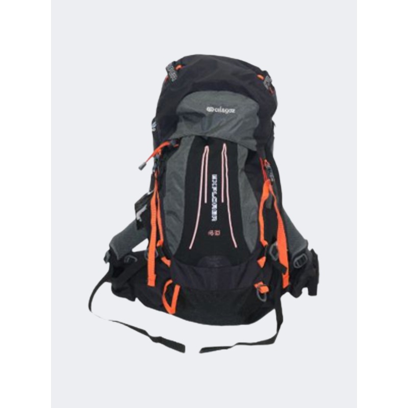 Topten Camping Explorer 45 L Unisex Camping Bag Black/Grey Og