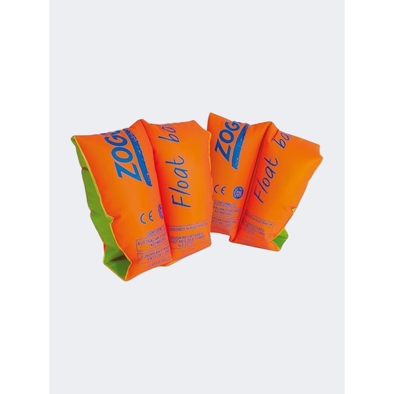 Zoggs Float Bands (3-6Yrs) Unisex Swim Floater Bright Orange
