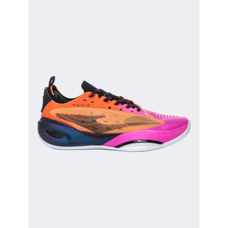 Erke Men Basketball Shoes Orange/Pink