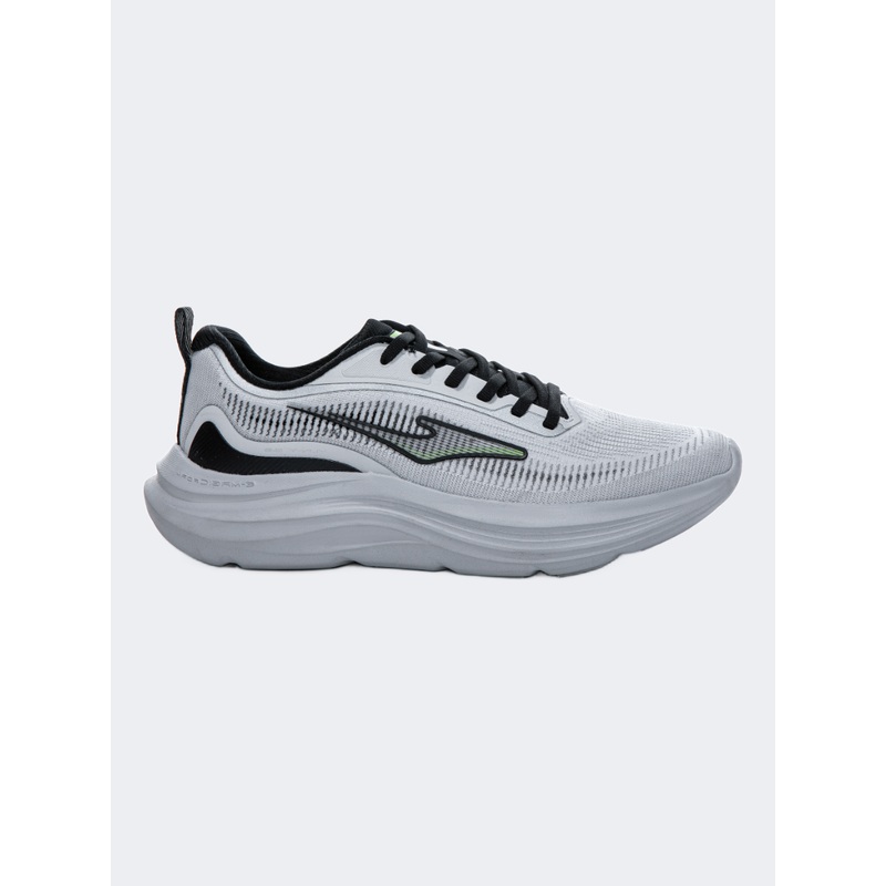 Erke Men Running Shoes Grey/Black