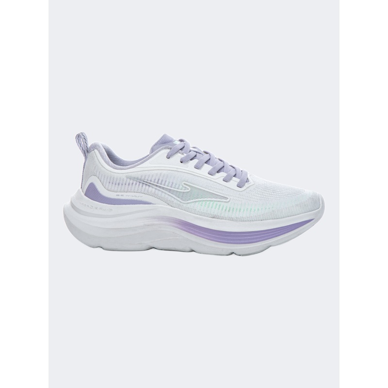 Erke Women Running Shoes White/Purple