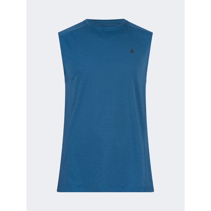 Oil And Gaz Comfortable Men Training Tank Royal Blue