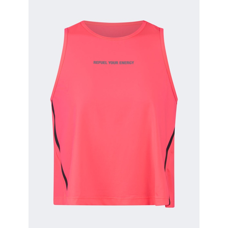 Oil And Gaz Comfortable Women Training Tank Pink
