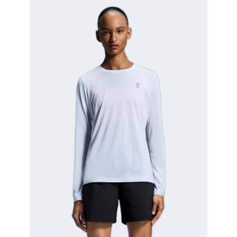 On Core Long-T Women Running Long Sleeve White