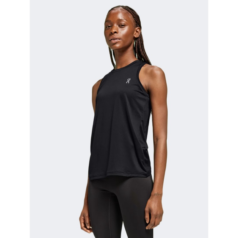 On Core Women Running Tank Black