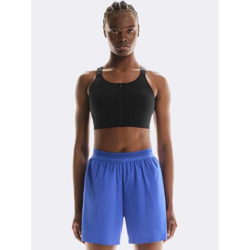 On Endurance Zip Women Running Bra Black