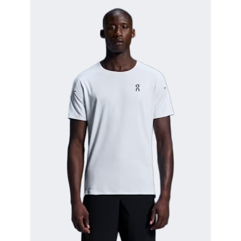 On Performance-T Men Running T-Shirt White/Silver