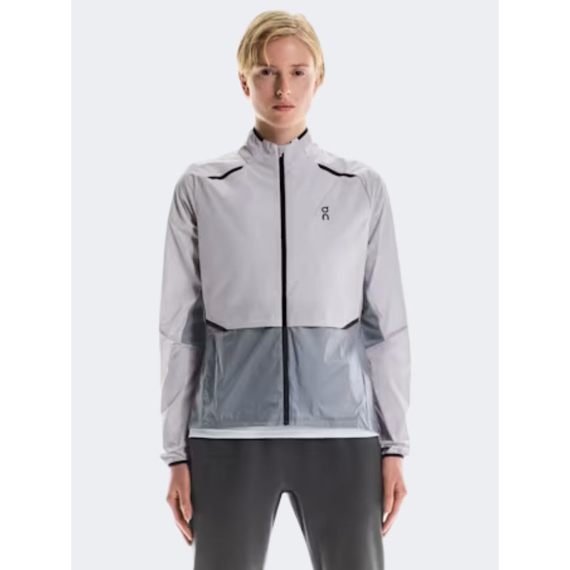 On Weather Women Running Jacket Nimbus/Lilac