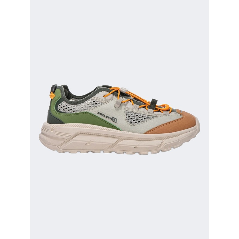 Erke Casual Men Lifestyle Shoes Grey/Silver Green