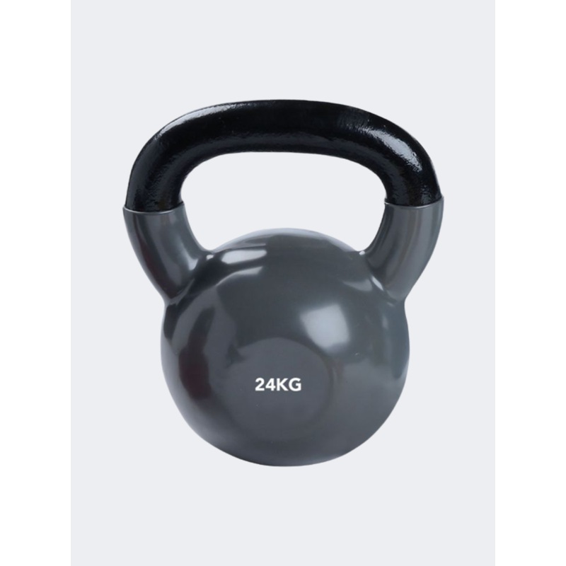 Irm-Fitness Factory Neoprene Kettlebell 24Kg Weights Charcoal