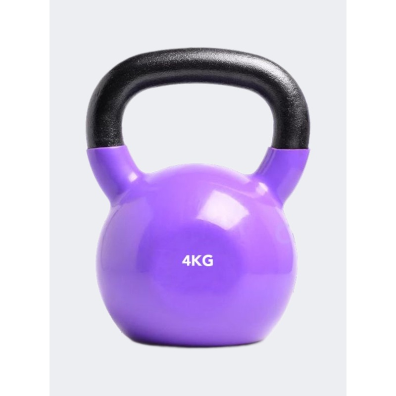 Irm-Fitness Factory Neoprene Kettlebell 4Kg Weights Purple