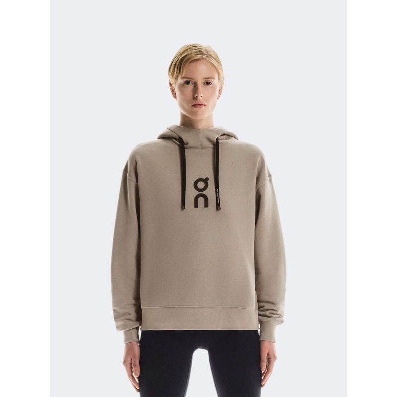 On Club 1 Women Lifestyle Hoody Desert