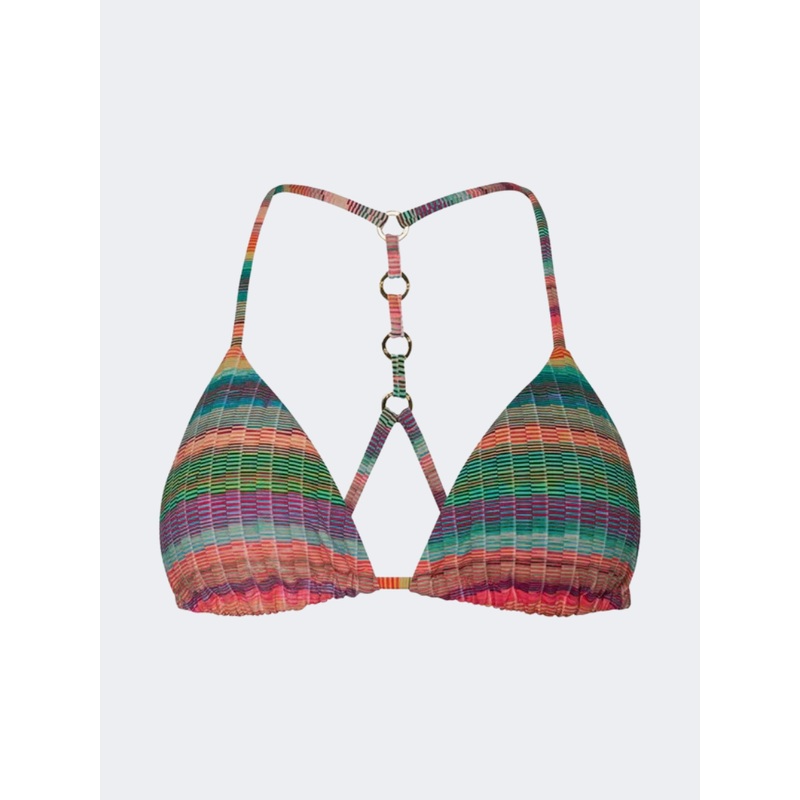 Pq Swim Amaya Chain Tri Women Beach Bra Multicolor