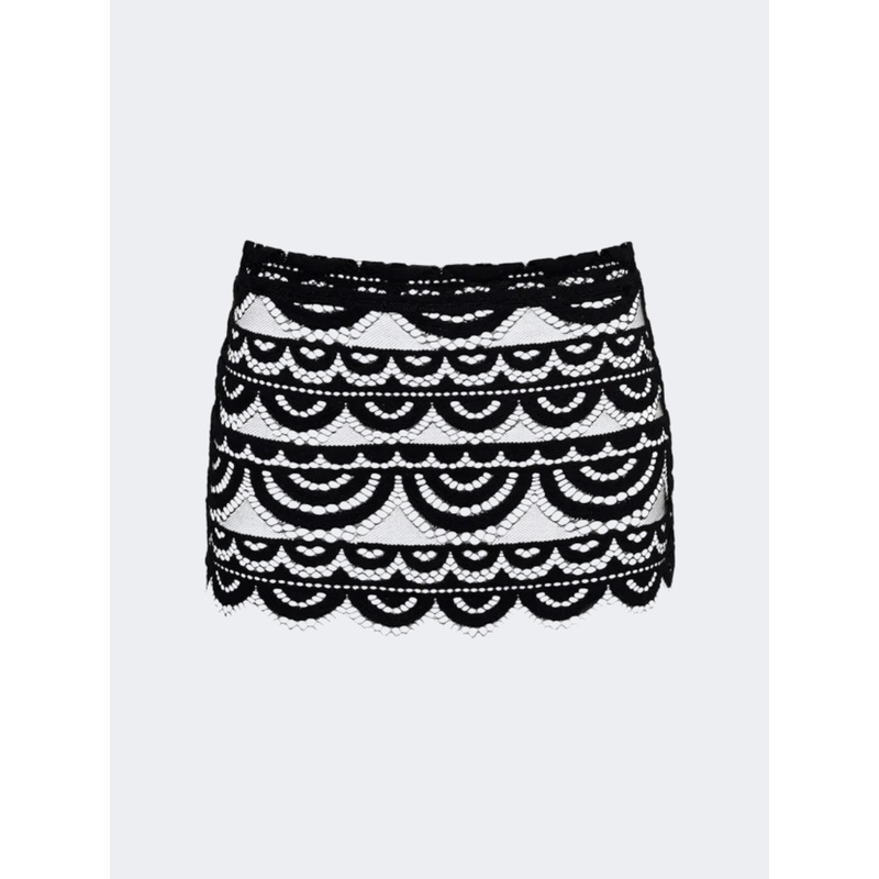 Pq Swim Midnight Maycee Skirt Women Beach Skirt Black
