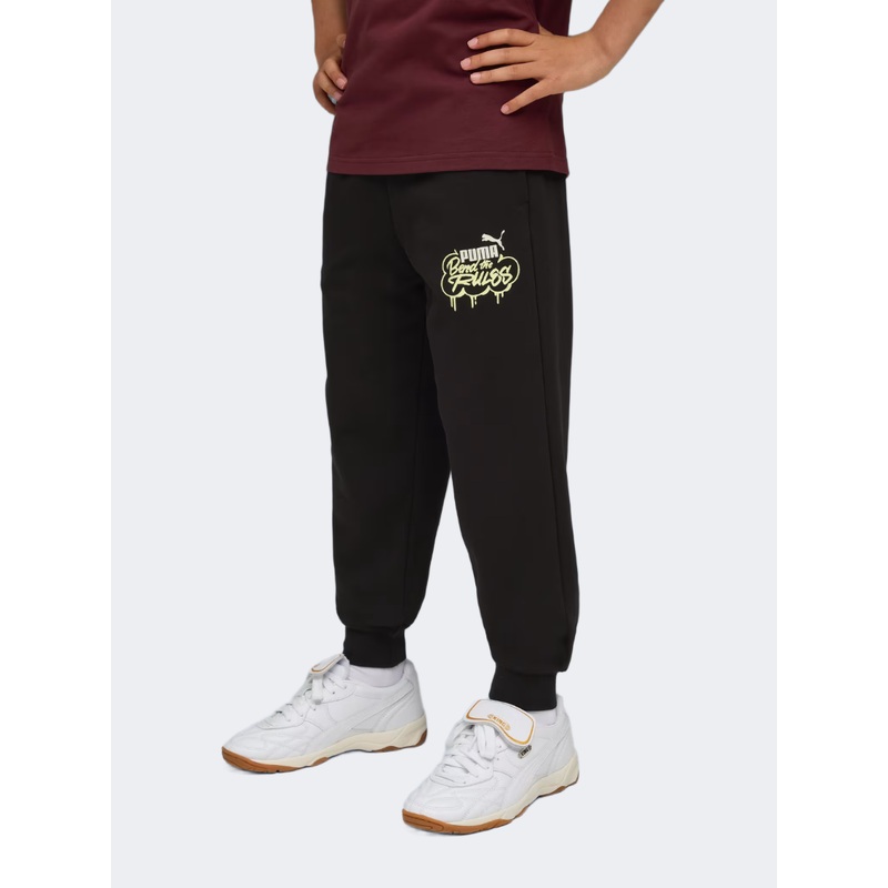 Puma Mid 90S Boys Lifestyle Pant Black