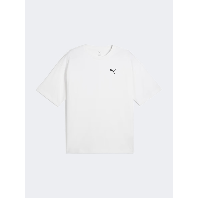 Puma Wardrobe Essential Boxy Men Lifestyle T-Shirt White