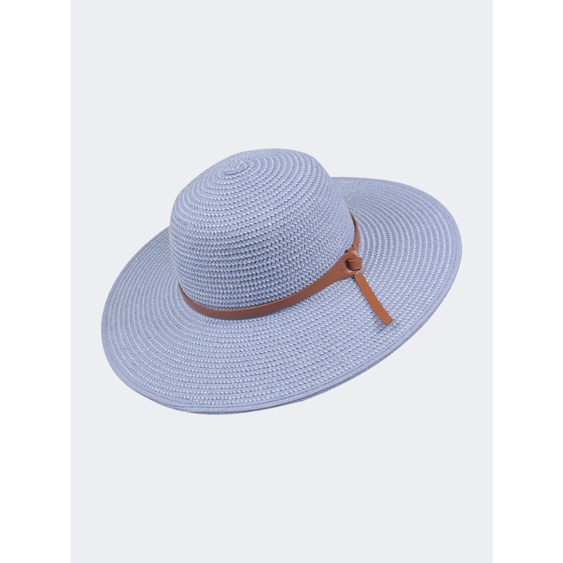 Stamion Floppy Medium Women Beach Hat Blue