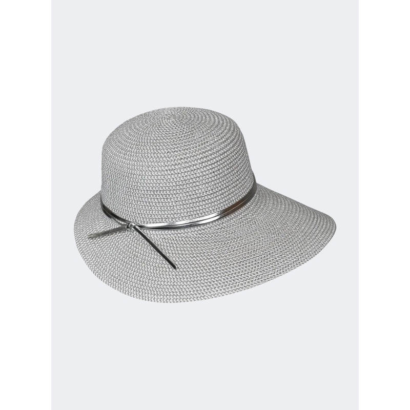 Stamion Japanese Women Beach Hat Light Grey/Silver