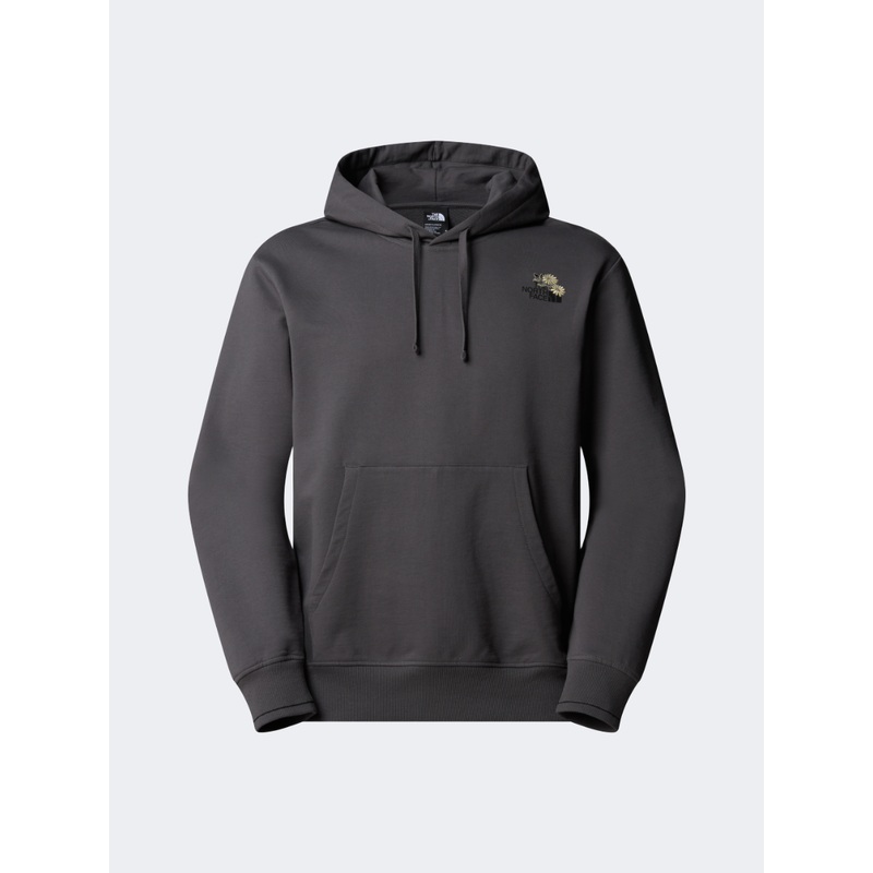 The North Face Dome Flower Relaxed  Women Lifestyle Hoody Anthracite Grey