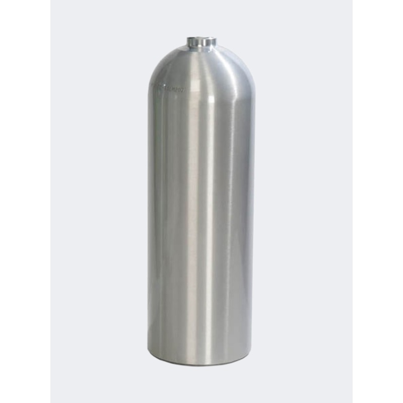Al Can Diving Cylinder 13.2 Lc/Tap 3/4 Ace100 Tank Silver