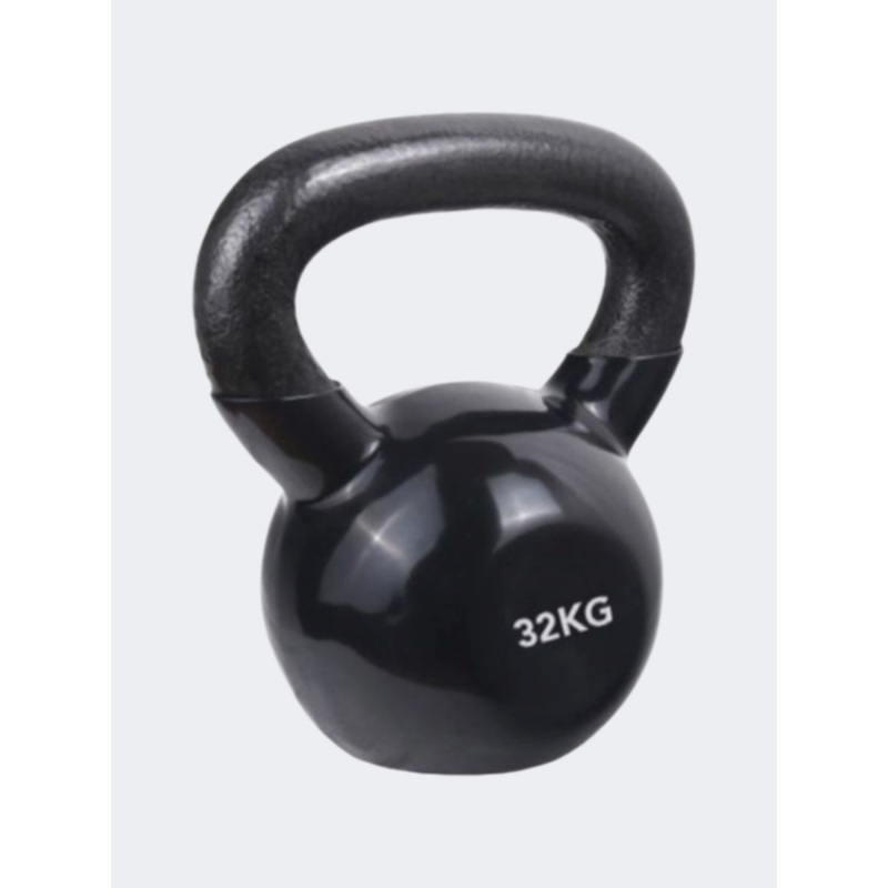 Irm-Fitness Factory Neoprene Kettlebell 32Kg Weights Black