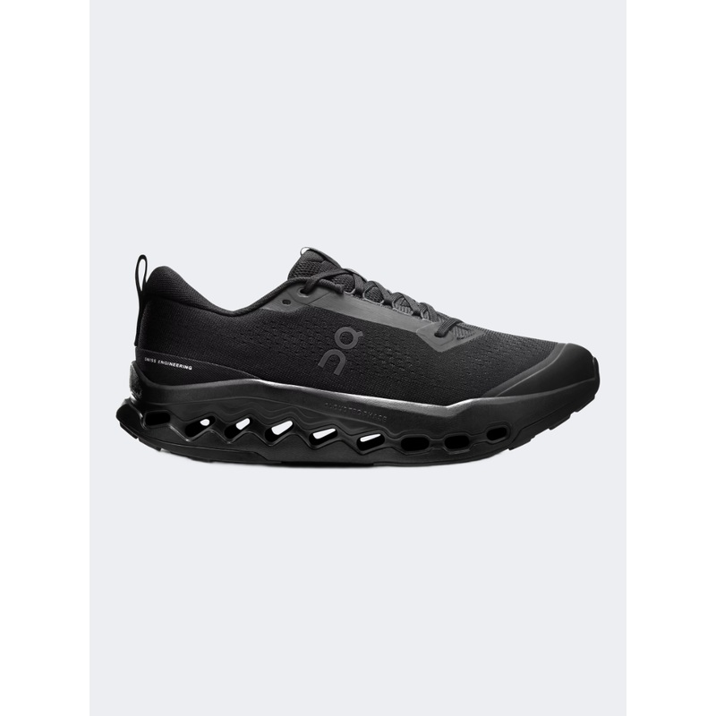 On Cloudsurfer Trail 2 Men Trail Running Shoes Black/Eclipse