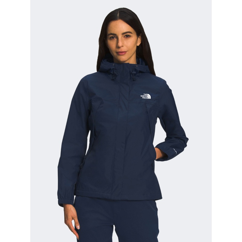 The North Face Antora Rain Boys Hiking Jacket Summit Navy