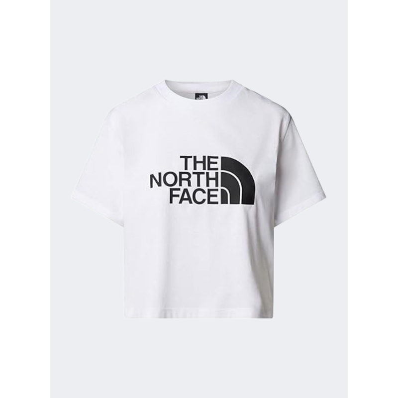 The North Face Easy Relaxed Cropped Women Lifestyle T-Shirt Tnf White