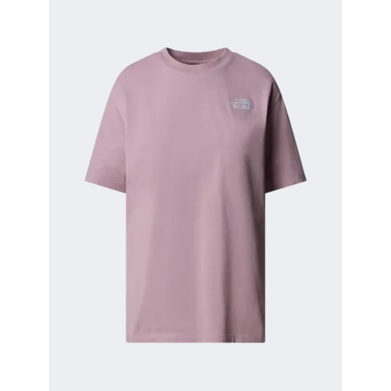 The North Face Essential Oversize Women Lifestyle T-Shirt Ashen Purple