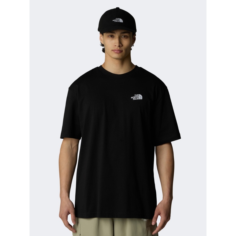The North Face Essential Oversized Men Lifestyle T-Shirt Black
