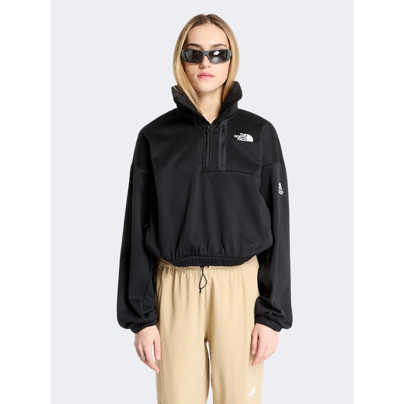 The North Face Ma Interest 1/4 Zip Women Training Fleece Black