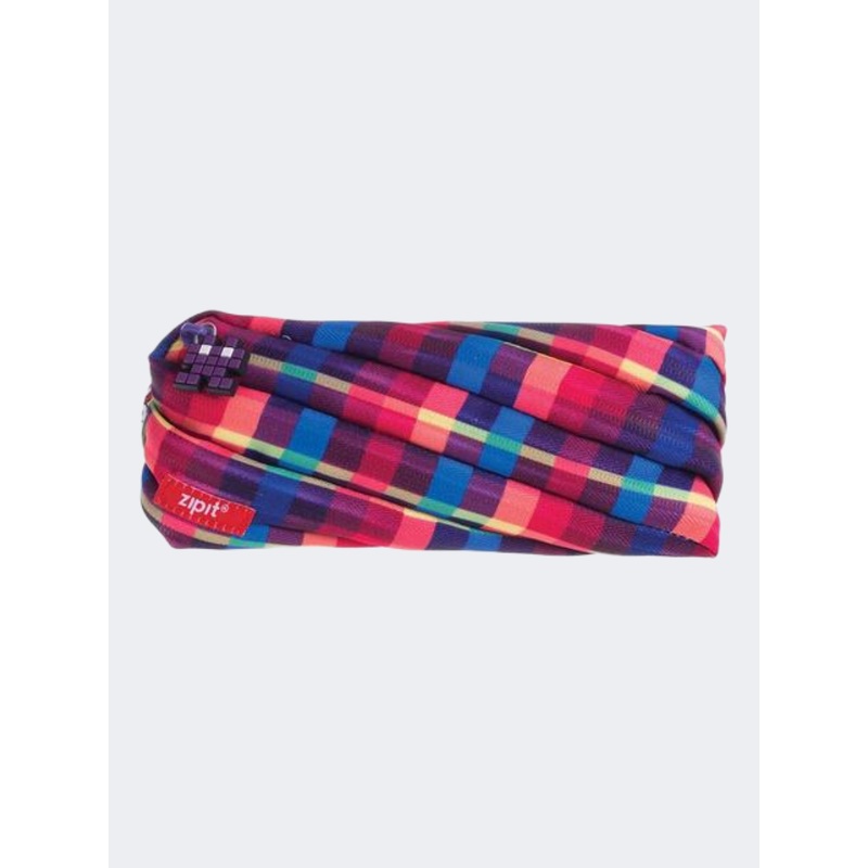 Zipit Pixel Pouch Back To School Pencil Case Purple