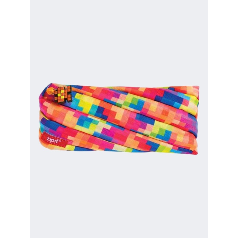 Zipit Pixel Pouch Back To School Pencil Case Yellow