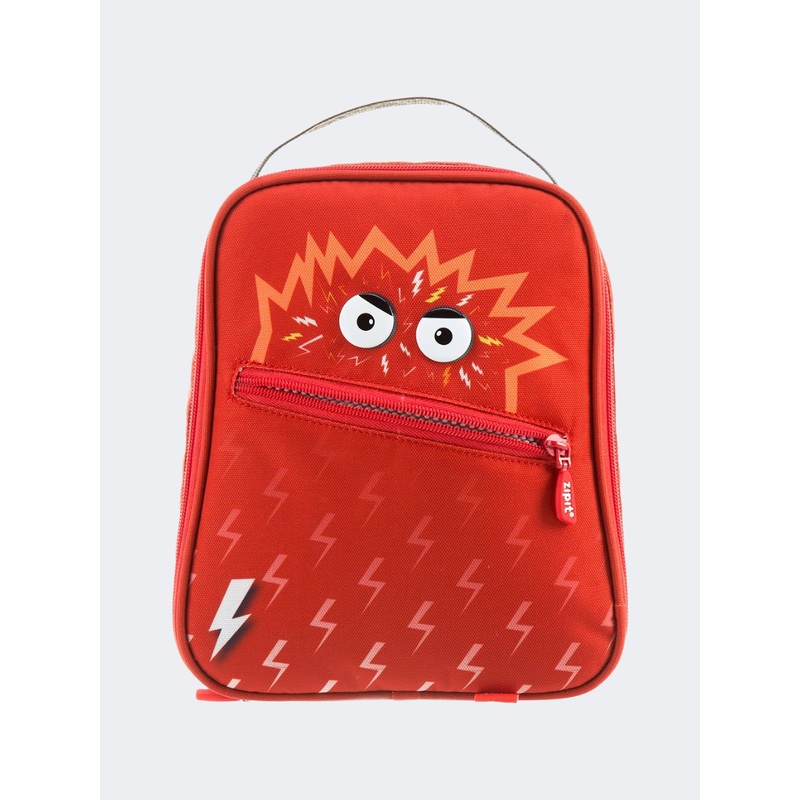 Zipit Talking Monstar Back To School Lunch Red