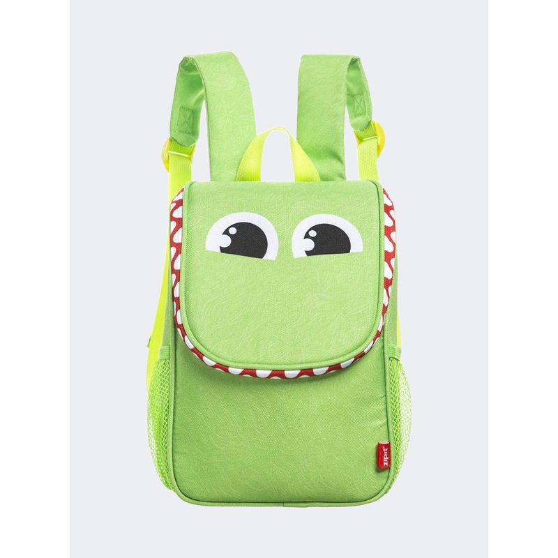 Zipit Wildlings Back To School Lunch Bag With Straps Green