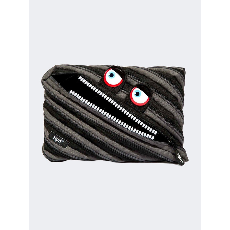 Zipit Wildlings Jumbo Pouch Back To School Pencil Case Black