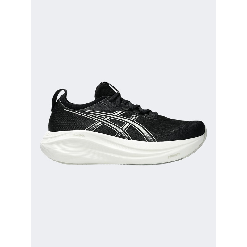 Asics Gel-Nimbus 27 Women Running Shoes Black/Lake Grey