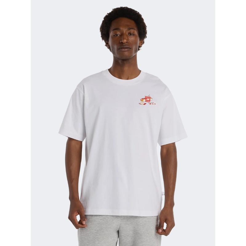 New Balance Spectator Men Lifestyle T-Shirt White