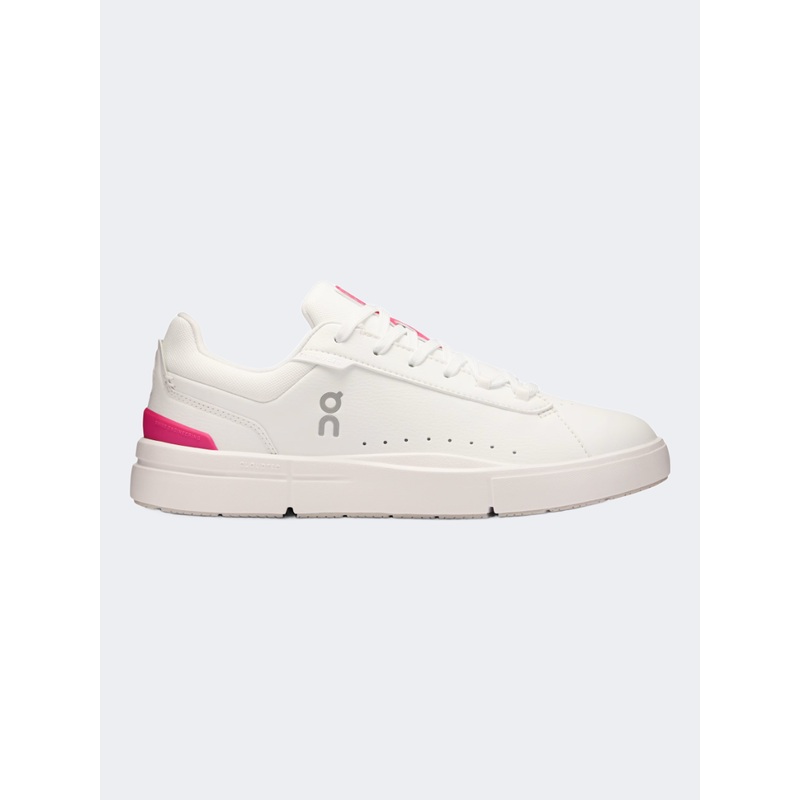 On The Roger Advantage Women Lifestyle Shoes White/Pink