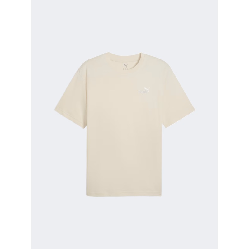 Puma Essentials Relaxed Small Number 1 Logo Men Lifestyle T-Shirt Alpine