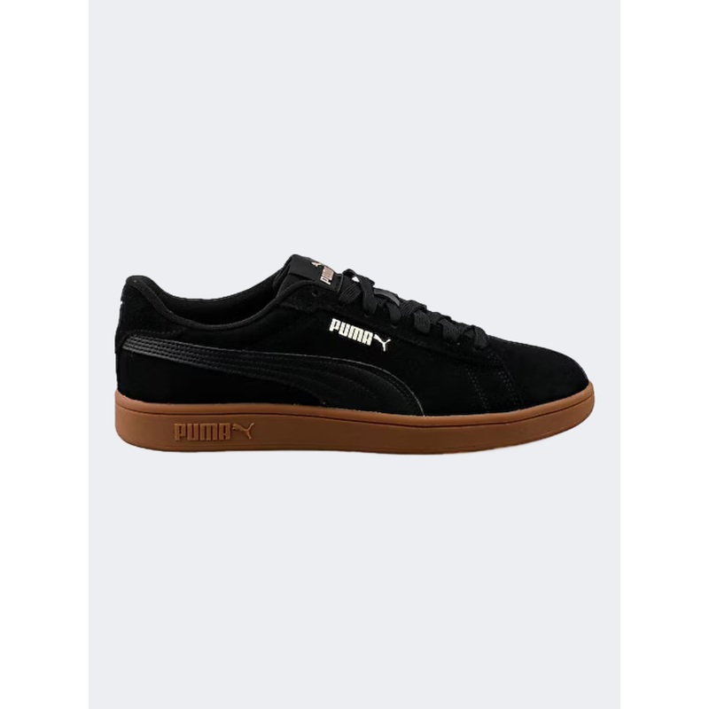 Puma Smash 3 Men Lifestyle Shoes Black/Gold/Gum